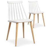 Lot de 2 chaises scandinaves Trouville Blanc