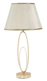 Lampe de table Glam Crème doré