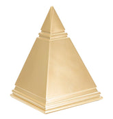 Objet décoratif Pyramide dorée