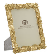 Cadre photo décoré feuilles et fleurs