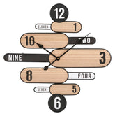 Horloge murale design géométrique