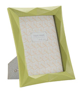 Cadre photo rectangulaire résine verte