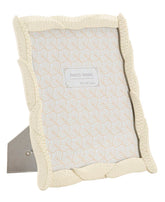 Cadre photo Serpent en résine couleur Crème