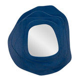 Miroir mural Dalia bleu