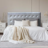 Tête de lit Adelle 180 cm argenté