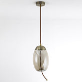 Suspension Odalia Verre Transparent fumé