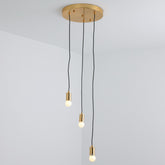 Suspension Triplado Métal Or