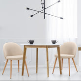 Lot de 4 tabourets Aliaxa beige