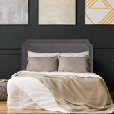 Tête de lit Adogio 160 cm tissu gris