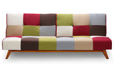 Canapé convertible scandinave Yazu Multicolore