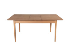 Table à manger extensible Niton Bois massif clair