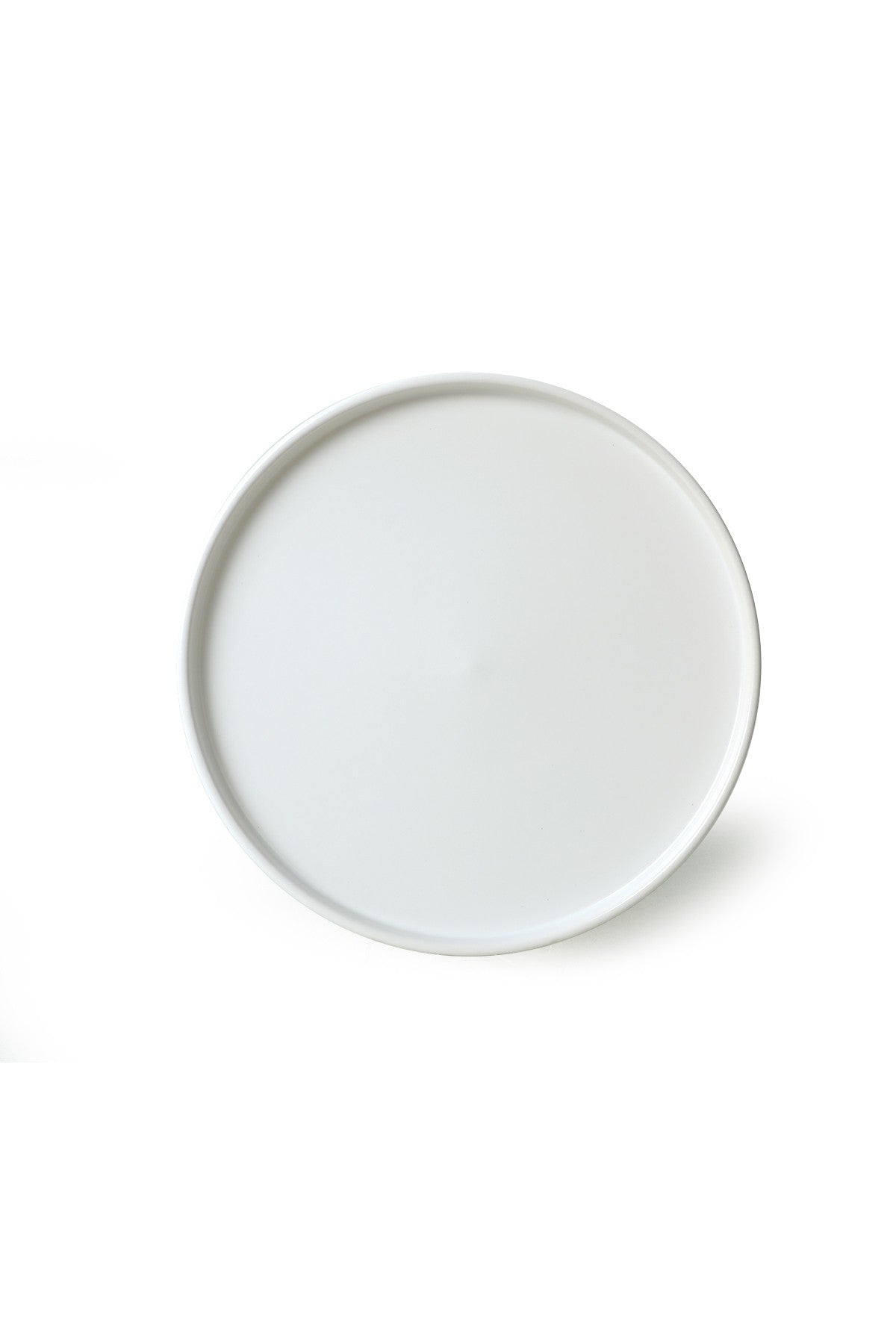 Lot de 6 plat de services minimaliste Payel 100% Céramique Blanc