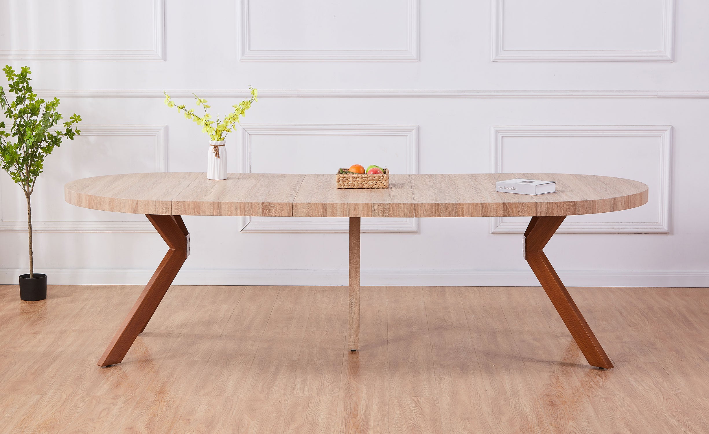 Table ronde extensible Myriade Sonoma