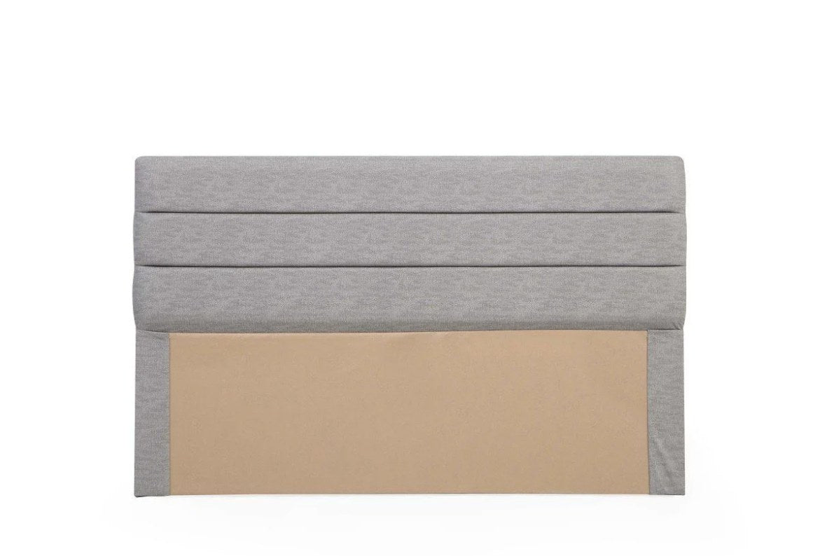 Tête de lit Volka 120cm Velours Gris