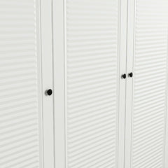 Armoire 2 portes Kuta L90xH210cm Bois Blanc