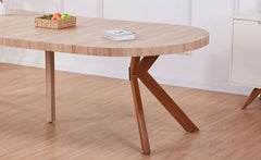 Table ronde extensible Myriade Sonoma