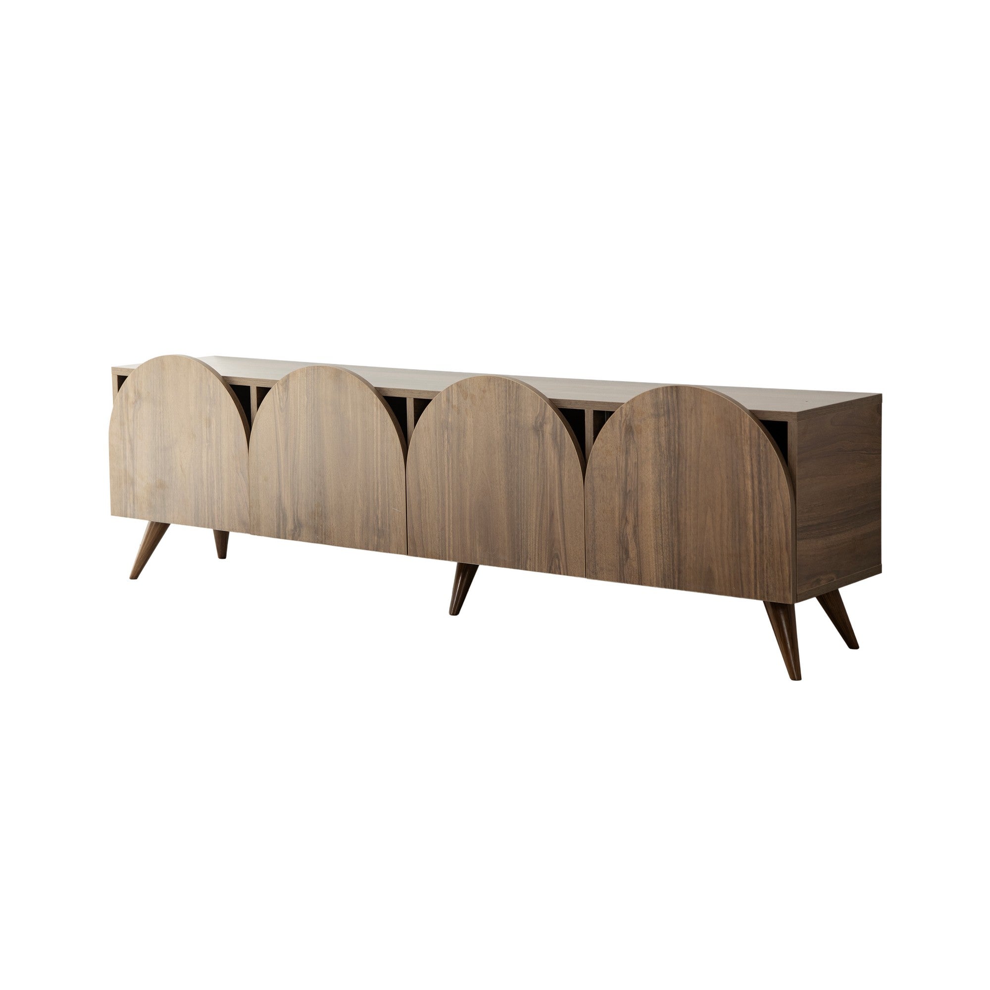 Meuble TV Marva 180cm Bois foncé