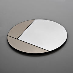 Miroir décoratif Mayso D60cm Bronze