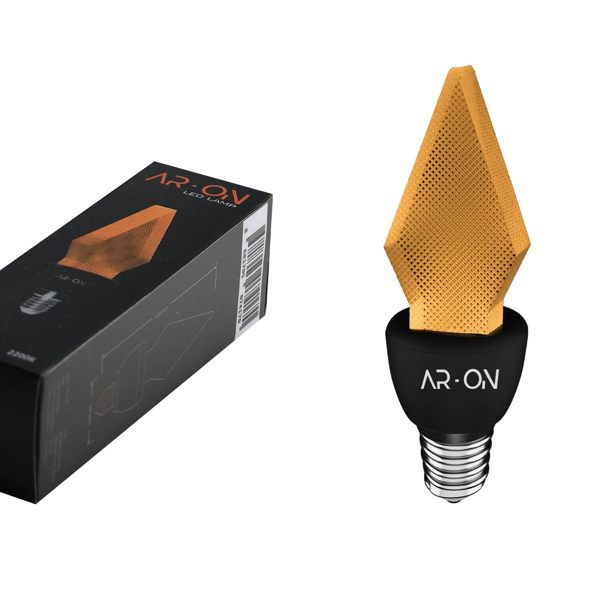 Ampoule LED lumière Blanc chaud Celo E14 Noir