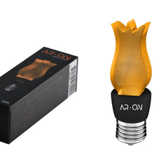 Ampoule LED lumière ambrée Lega E27 Noir