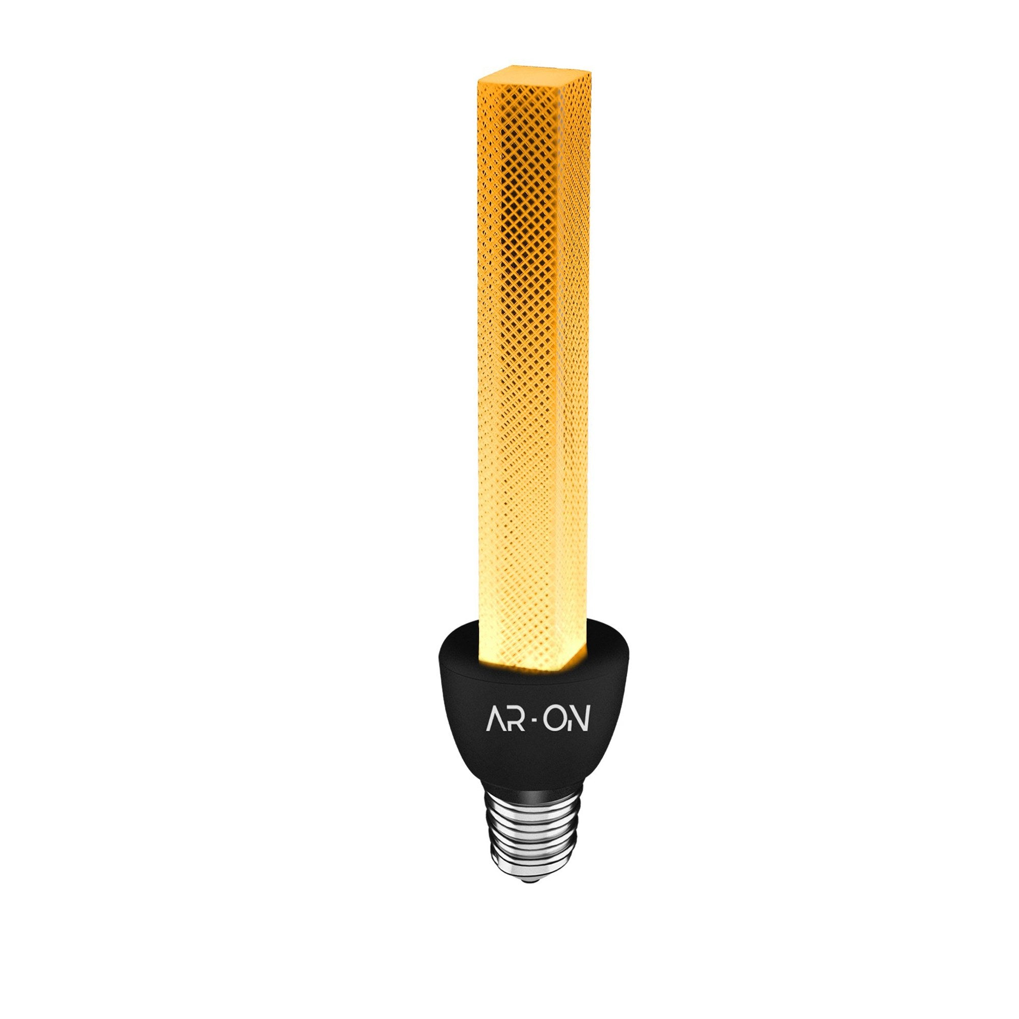 Ampoule LED lumière ambrée Piera E14 Noir