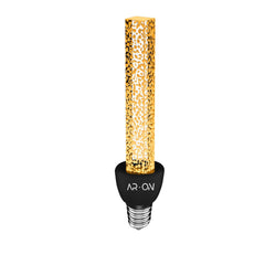 Ampoule LED lumière ambrée Sora E14 Noir