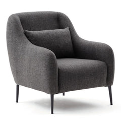 Fauteuil Juanita Tissu Anthracite