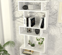 Étagère bibliothèque Lornon L60cm Blanc