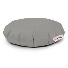 Coussin de sol / pouf Patris D100cm Tissu Gris