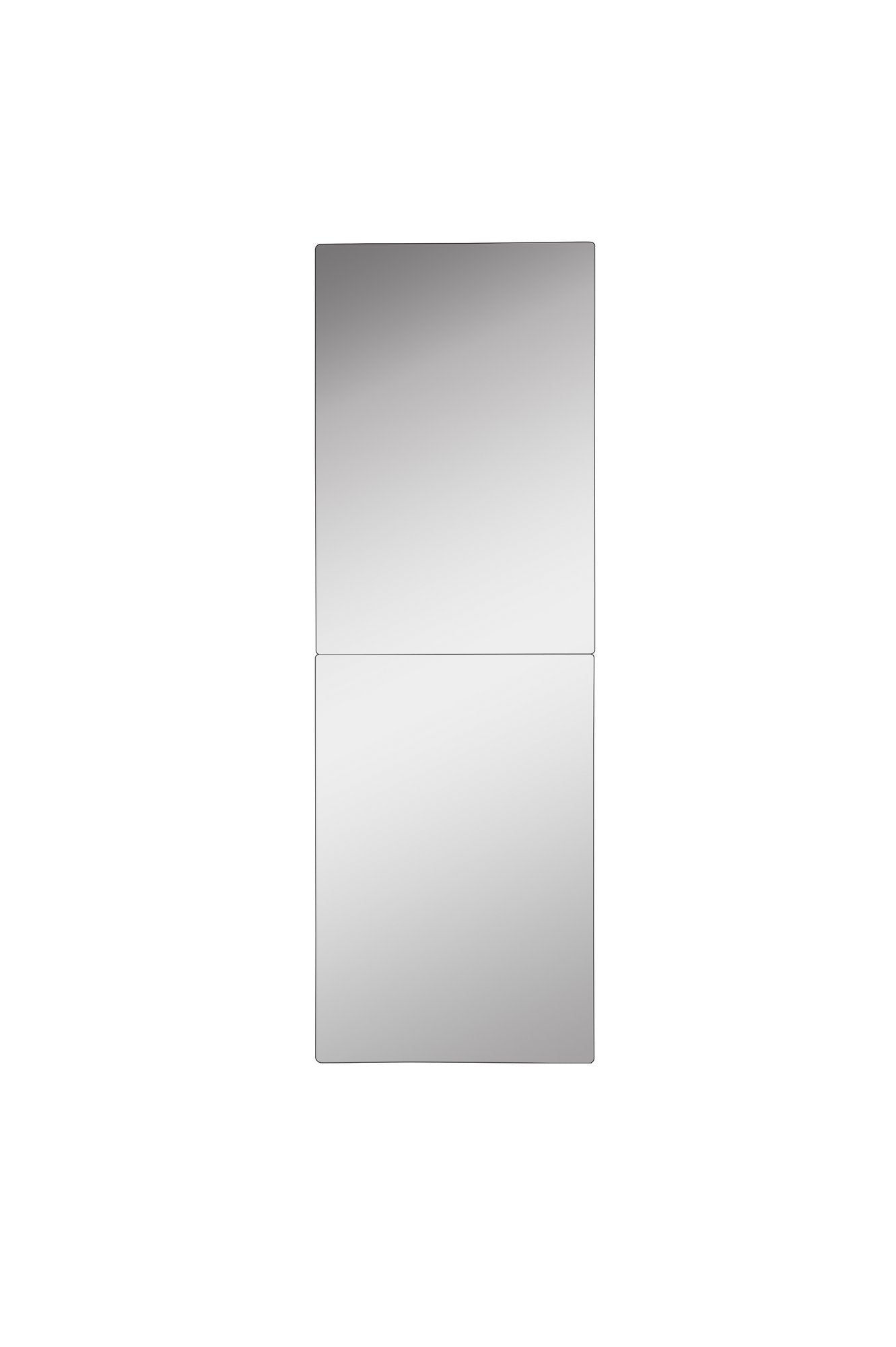 Lot de 2 miroirs lumineux Klarra L20xH80cm Bandes néon LED Jaune