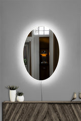 Miroir lumineux Luxur L30xH40cm Bande néon LED Blanc