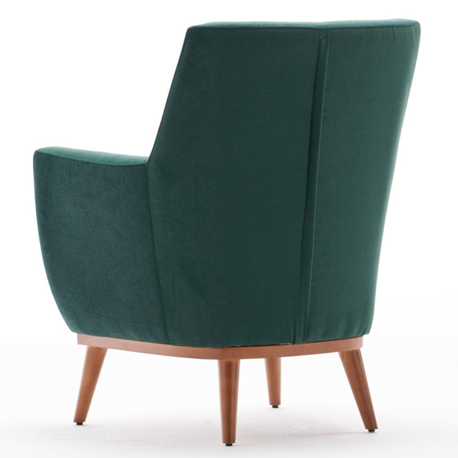 Fauteuil classique Gilwin Velours Vert