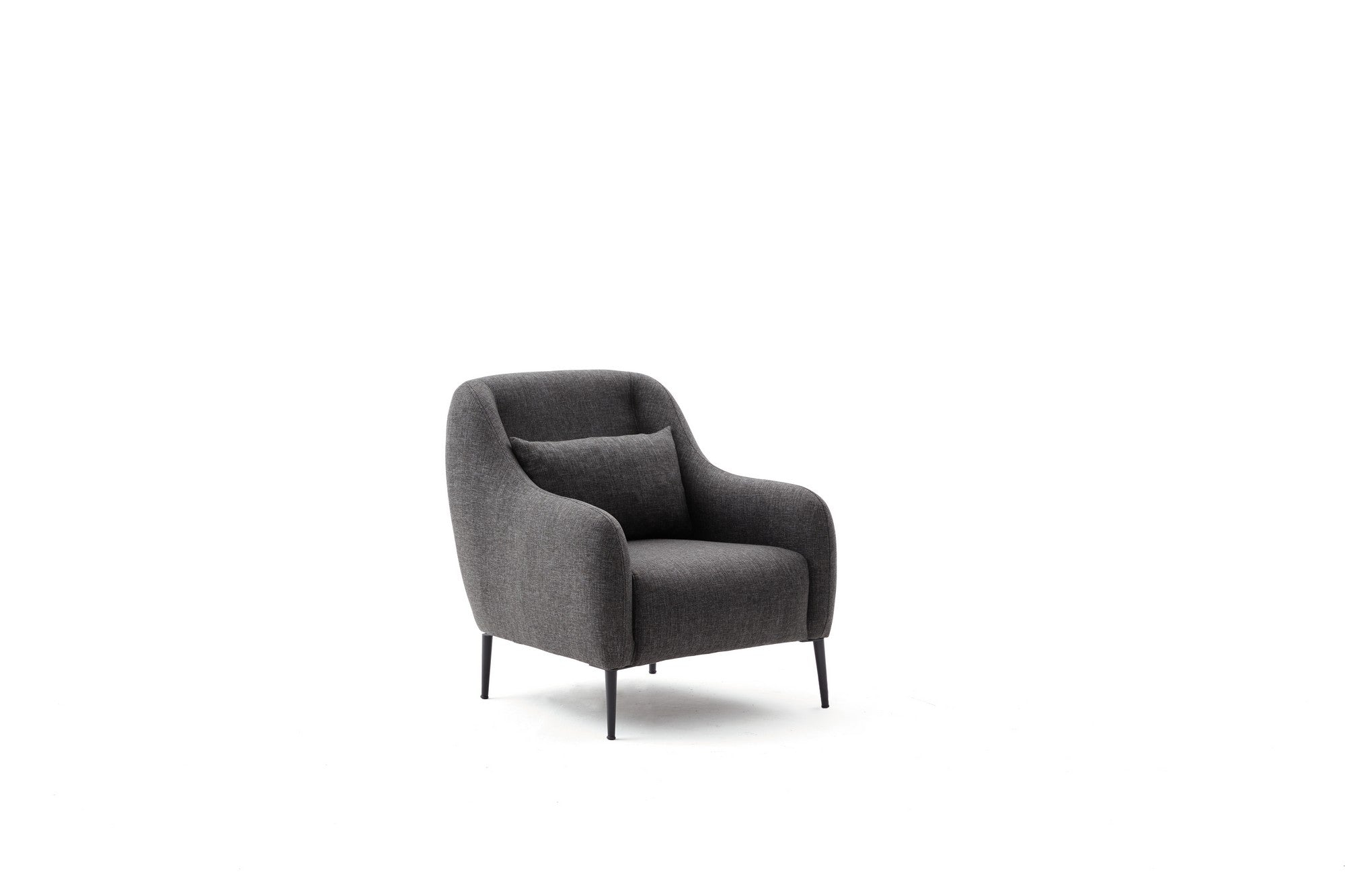 Fauteuil Juanita Tissu Anthracite