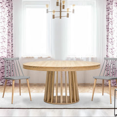 Lot de 2 chaises scandinaves Trouville Gris