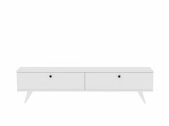 Meuble Tv Dozia L160cm Blanc