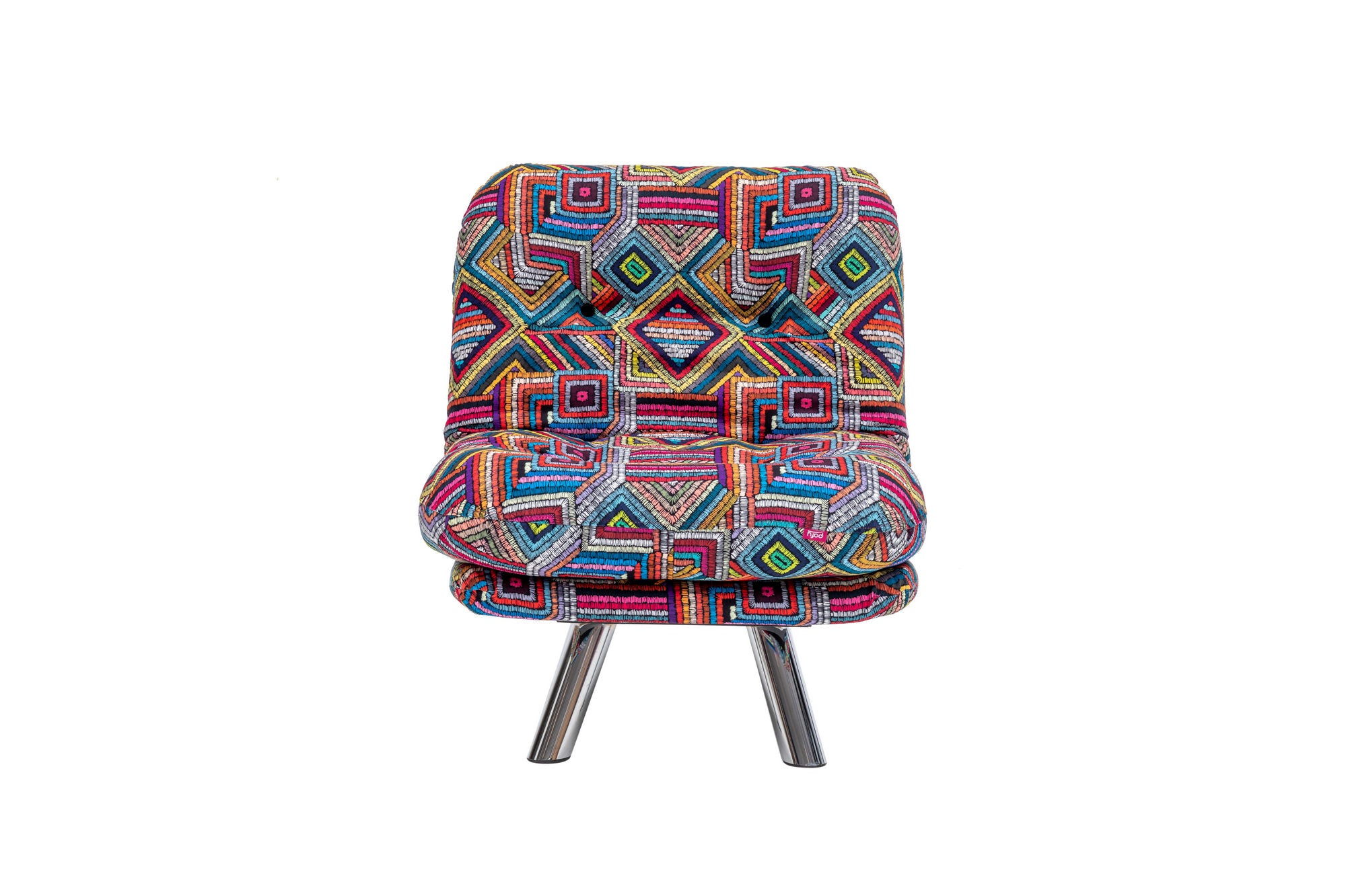 Fauteuil convertible Halora Tissu Motif Ethnique Multicolore