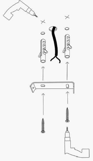 Suspension moderne 6 lampes Sobka D61cm Métal Noir