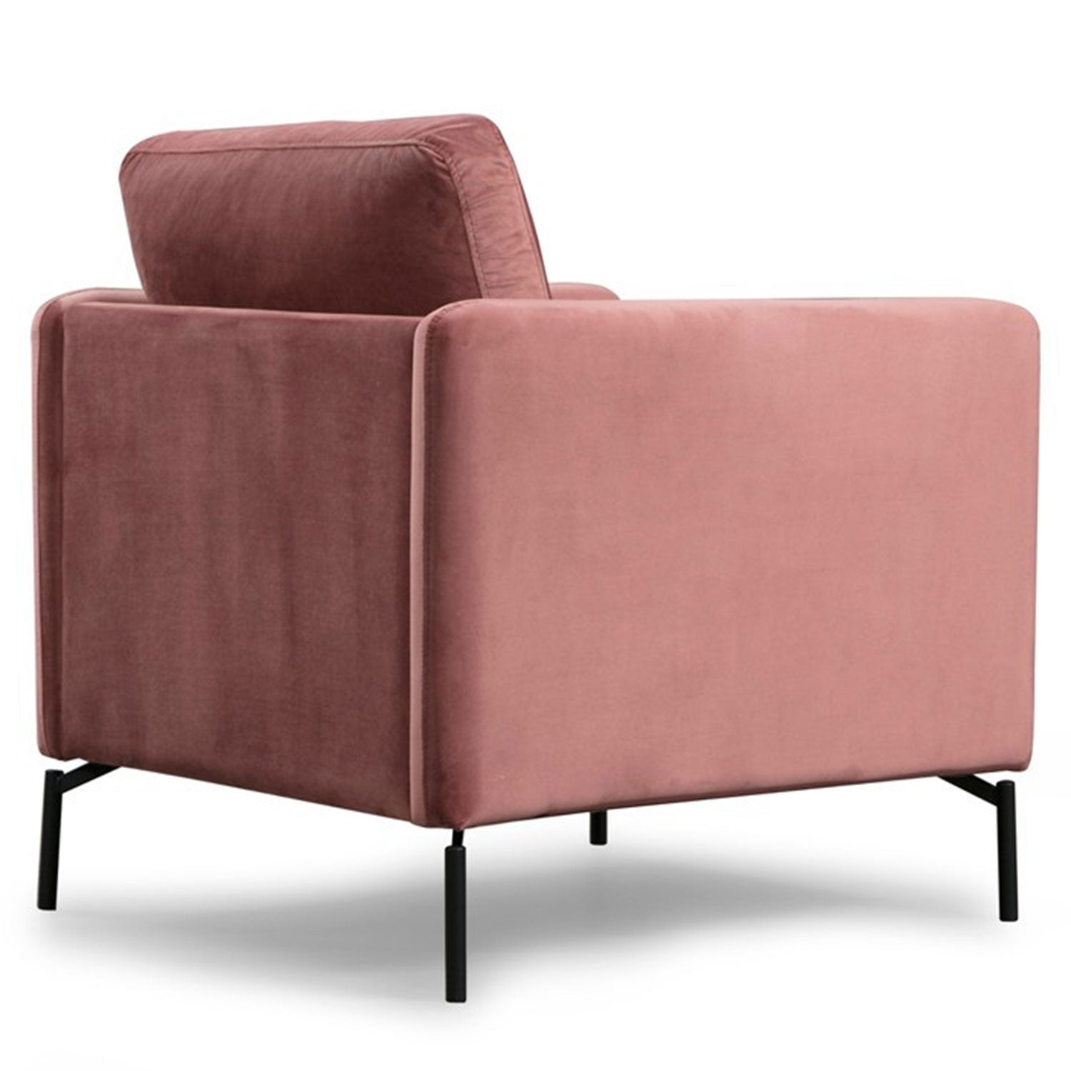 Fauteuil Elisa Tissu Rose