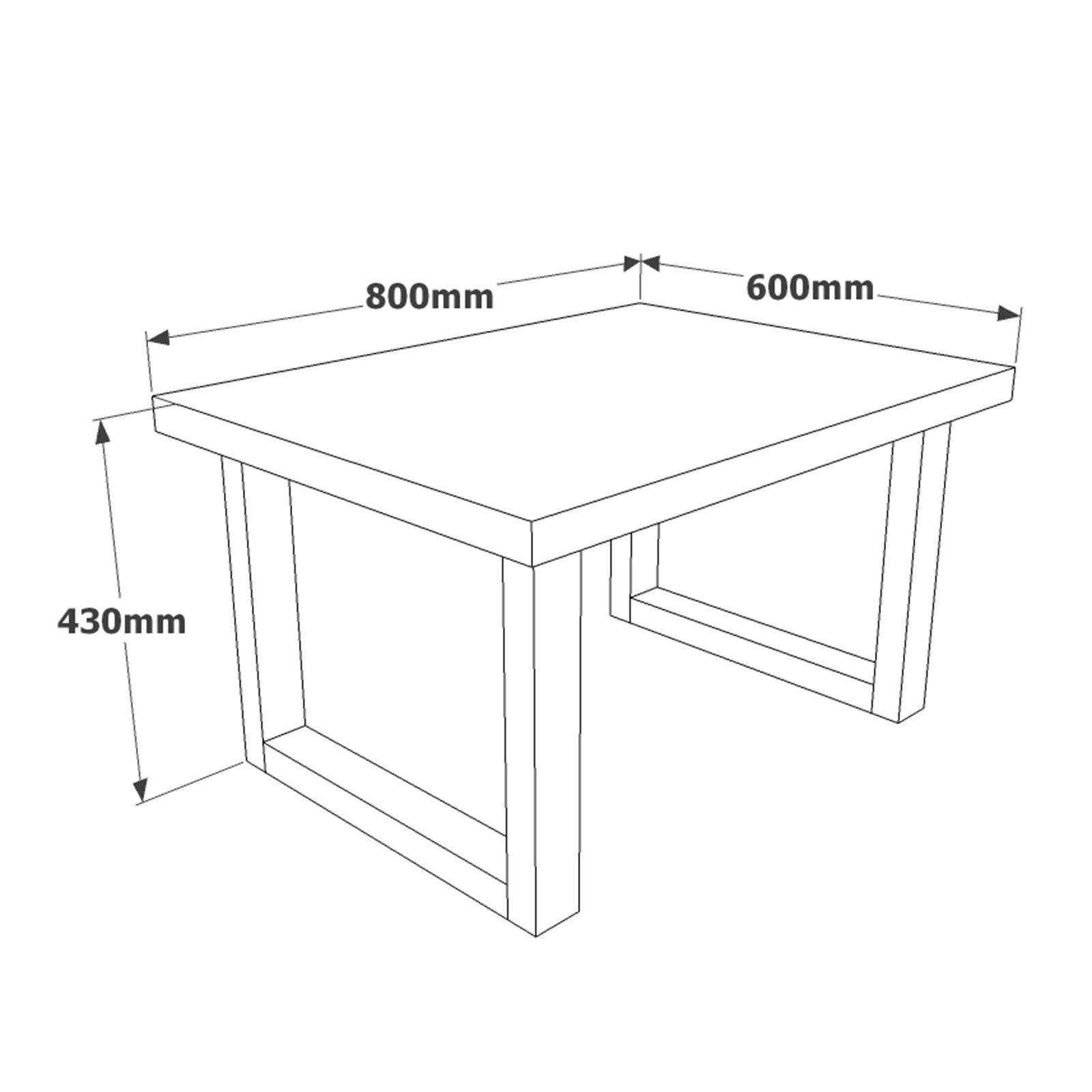 Ensemble de bureau 4 pièces Novag Bois foncé et Anthracite