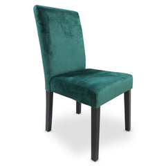 Lot de 2 chaises Shaliman Velours Vert