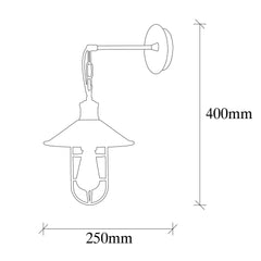 Applique murale Làmpara Métal Noir
