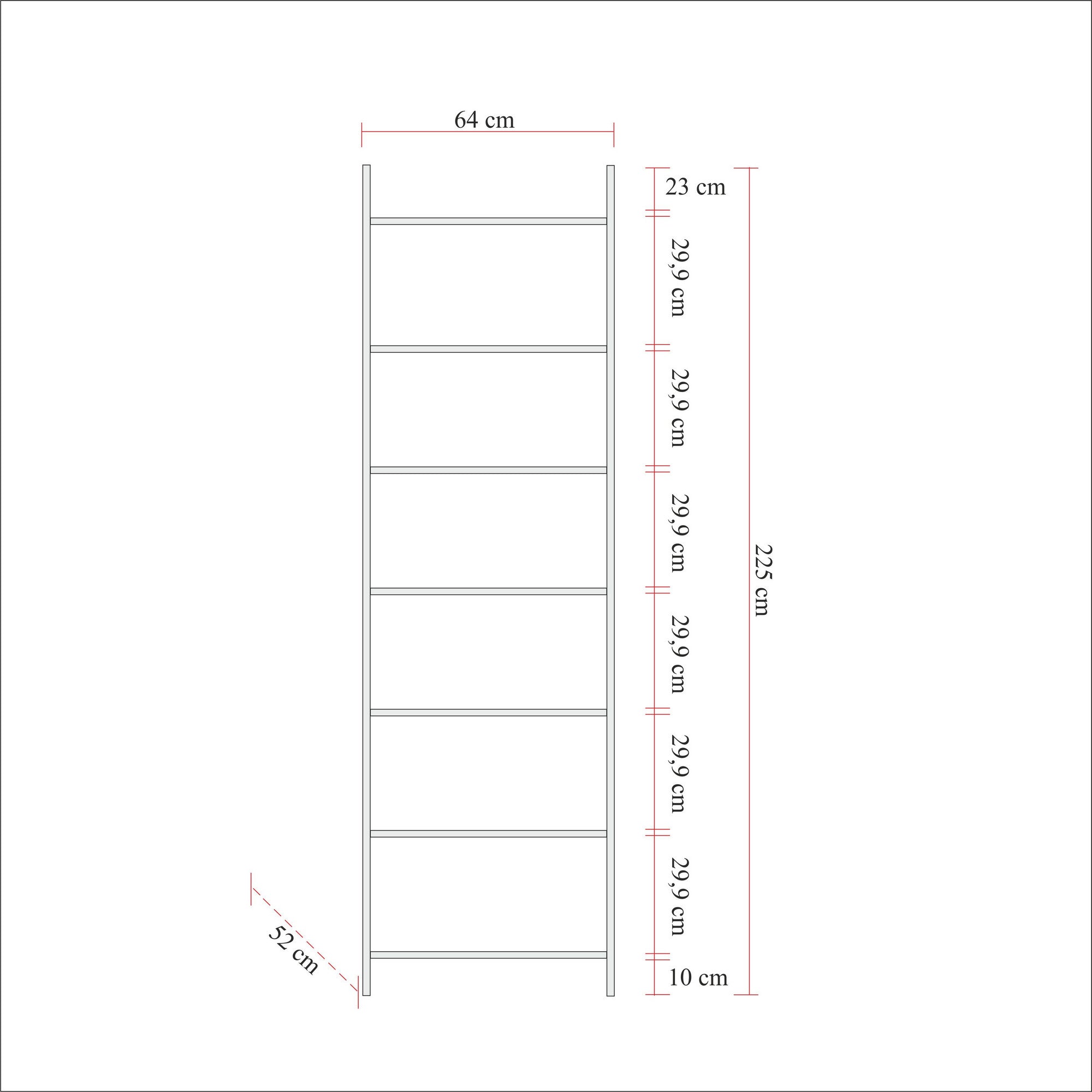 Armoire ouverte style dressing industriel Fodienda L192cm avec 4 tiroirs et miroir Bois clair