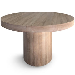 Table ronde extensible Suzie chene clair
