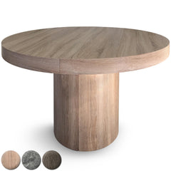 Table ronde extensible Suzie chene clair