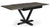 Table extensible en bois avec rallonges intégrées