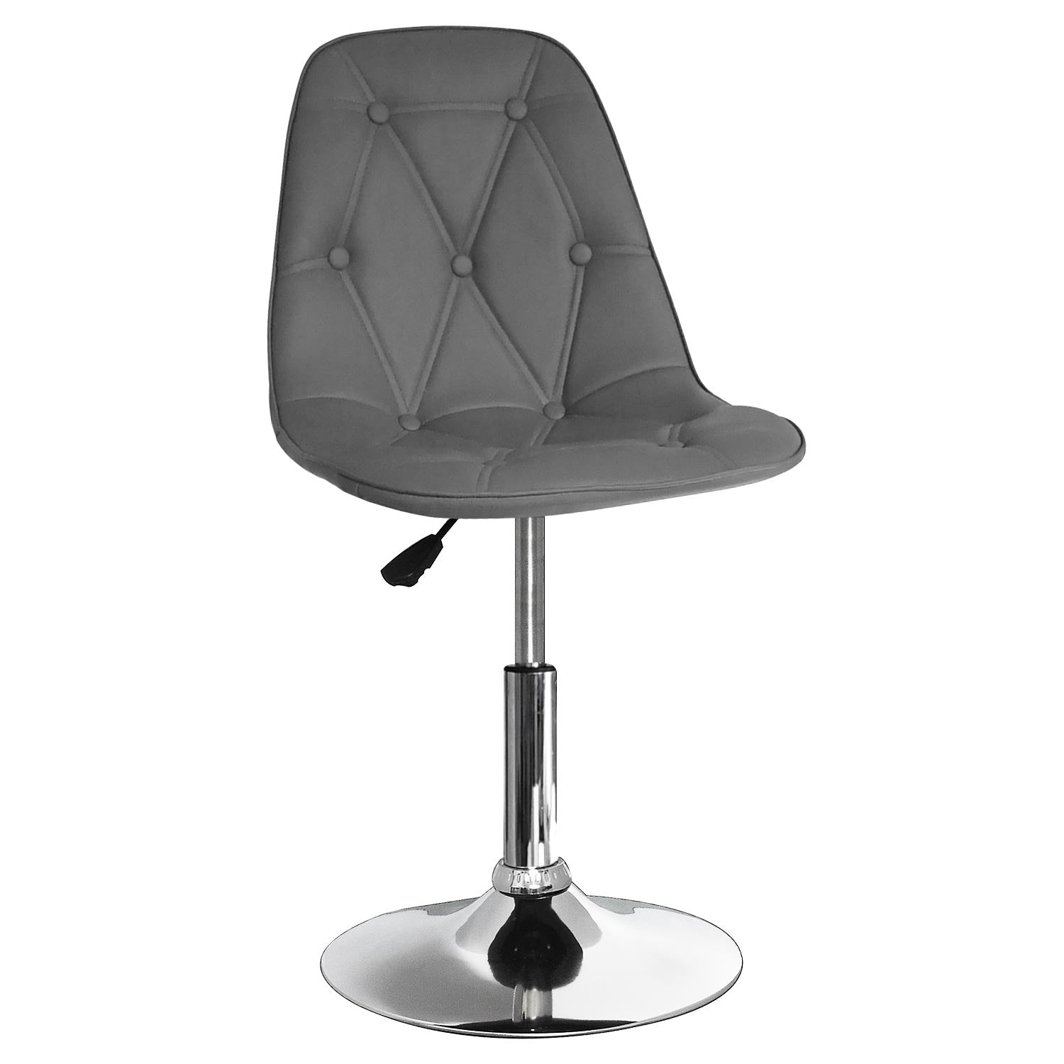 Lot de 2 chaises ajustables matelassées Boleo Gris