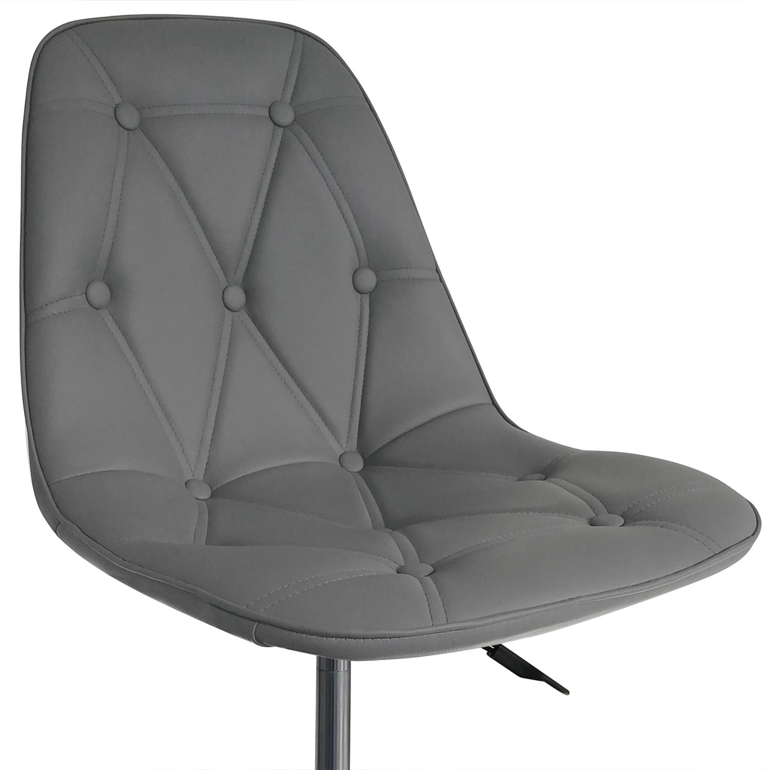 Lot de 2 chaises ajustables matelassées Boleo Gris