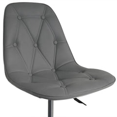 Lot de 2 chaises ajustables matelassées Boleo Gris