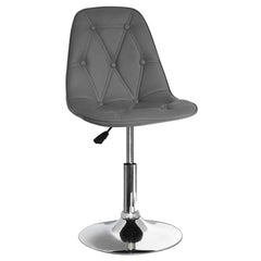 Lot de 2 chaises ajustables matelassées Boleo Gris