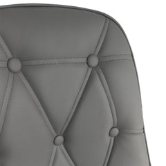 Lot de 2 chaises ajustables matelassées Boleo Gris
